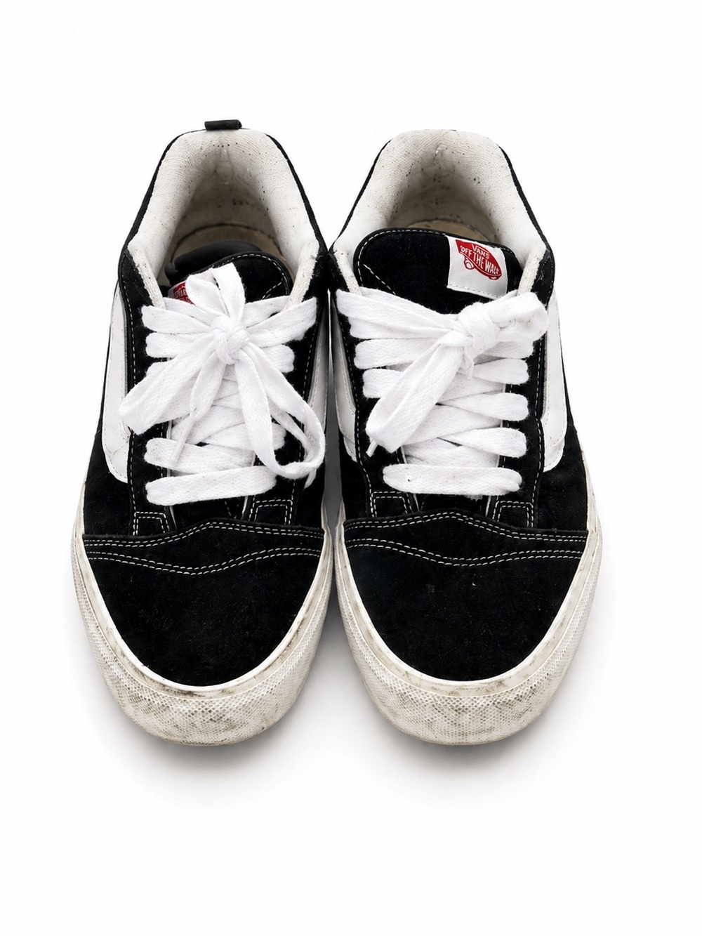 Vans Old Skool Black White Suede Sneakers Men’s Size 10